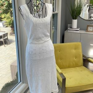 Eva Mendes for New York & Company White Lace Dress